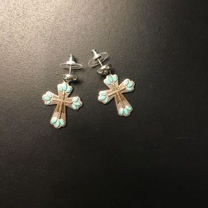Brighton Cross Earrings